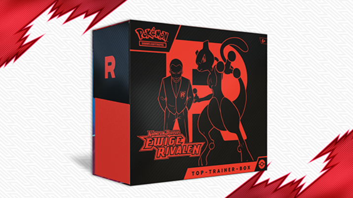 Pokémon - Crimson & Crimson - Eternal Rivals - Top Trainer Box (German)
