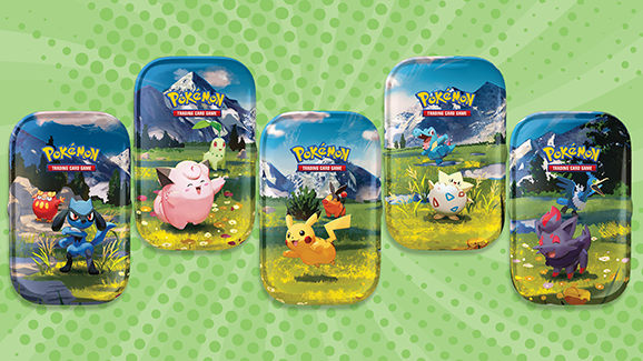 Pokémon - Mega Evolution - Exalted Heroes - Mini Tin Box Display (German)