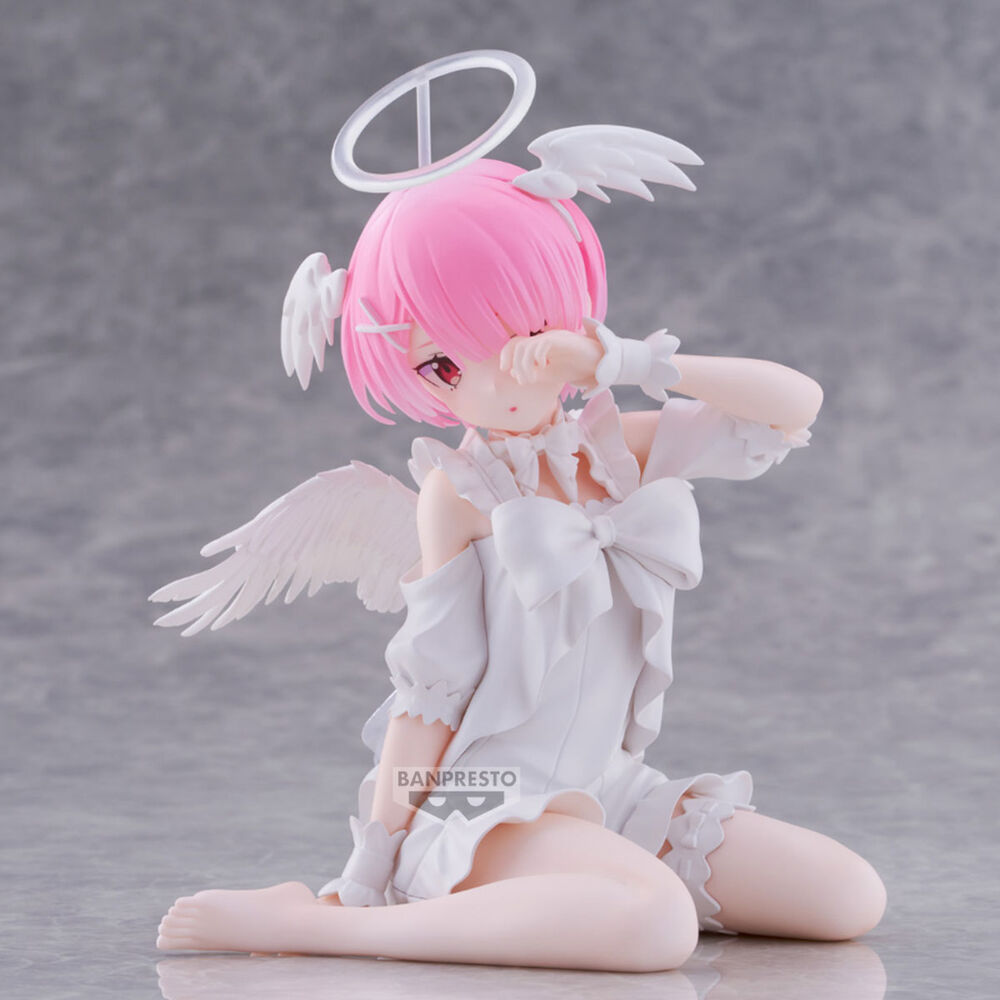 Re:Zero - Ram - Sweet Angel Relax Time Figur (Banpresto)