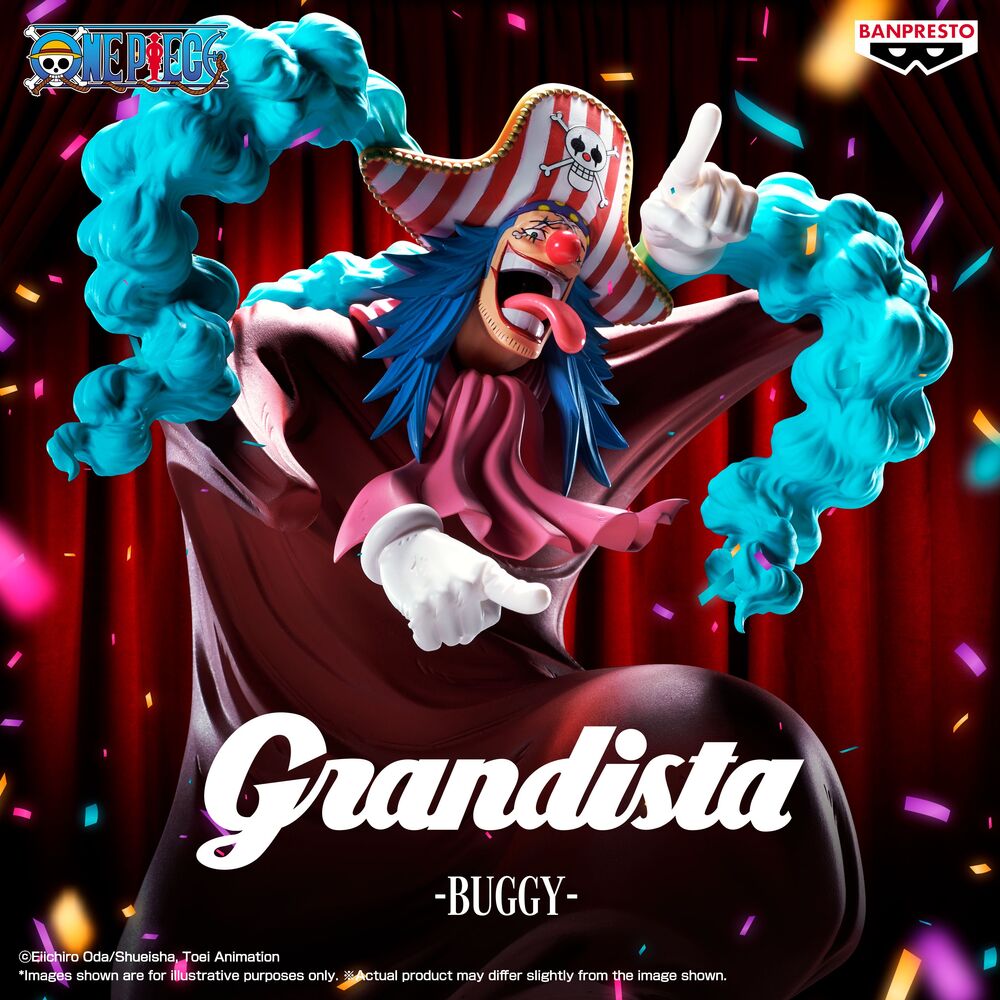 One Piece - Buggy - Grandista  figure (Banpresto)