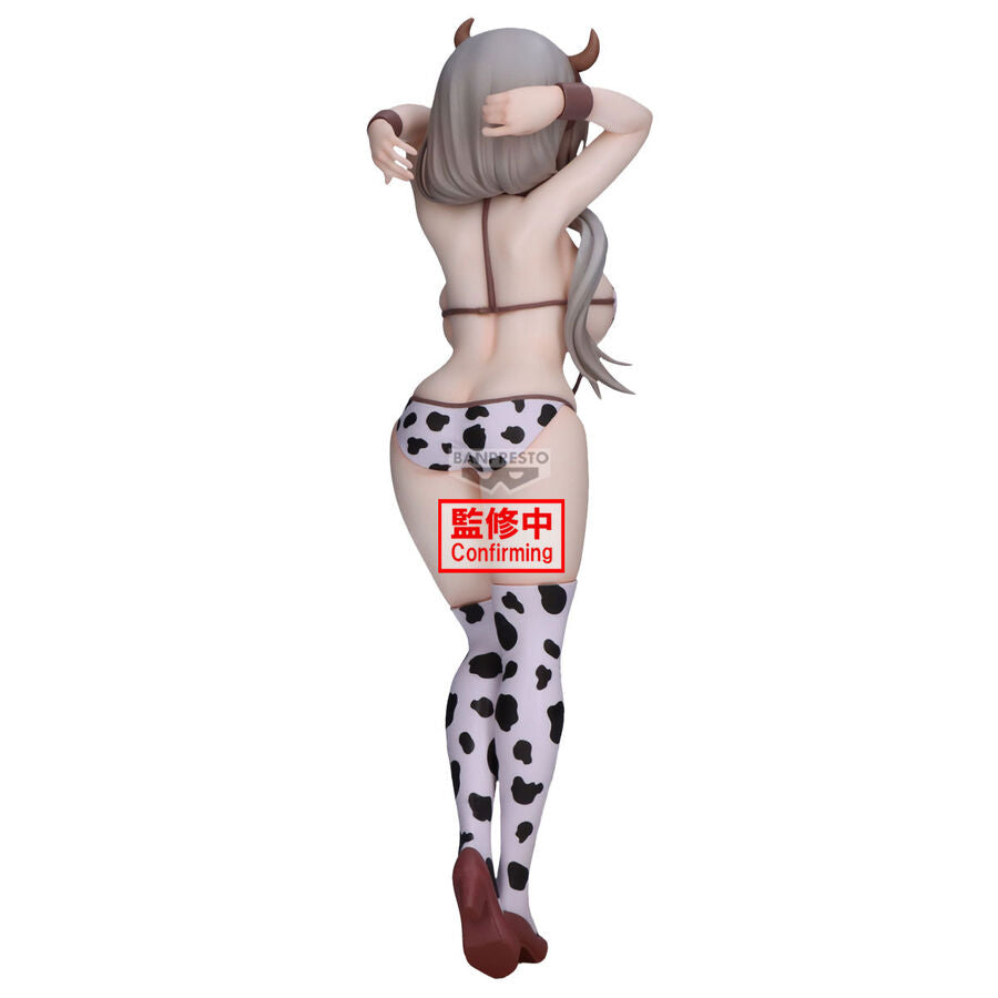 Uzaki-Chan Wants to Hang Out! - Tsuki Uzaki - Cow Print Swimsuit - Glitter & Glamorous Figur (Banpresto)