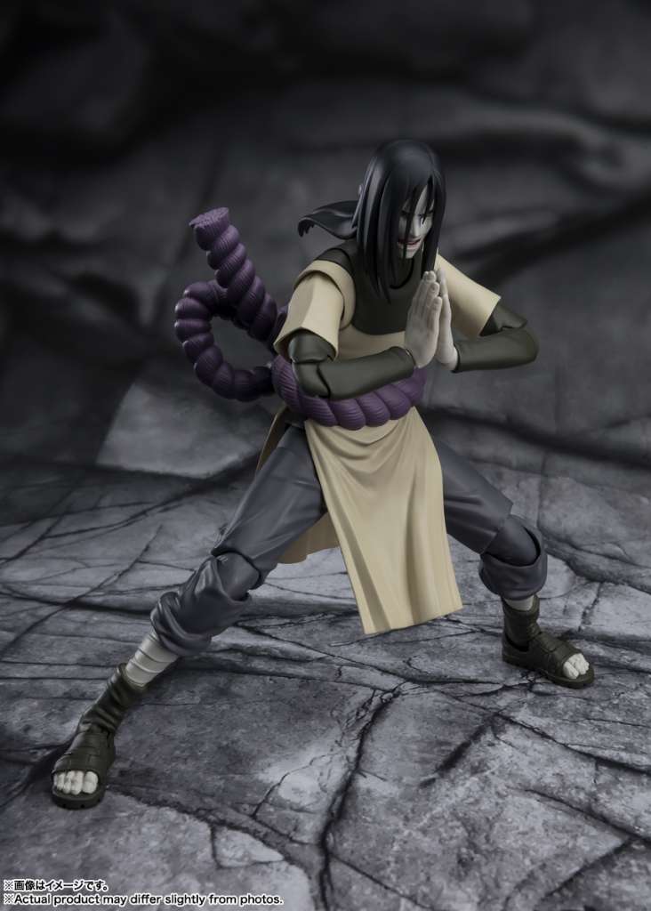 Naruto Shippuden - Orochimaru - Seeker of Immortality Ver. S.H. Figuarts Figur (Bandai)