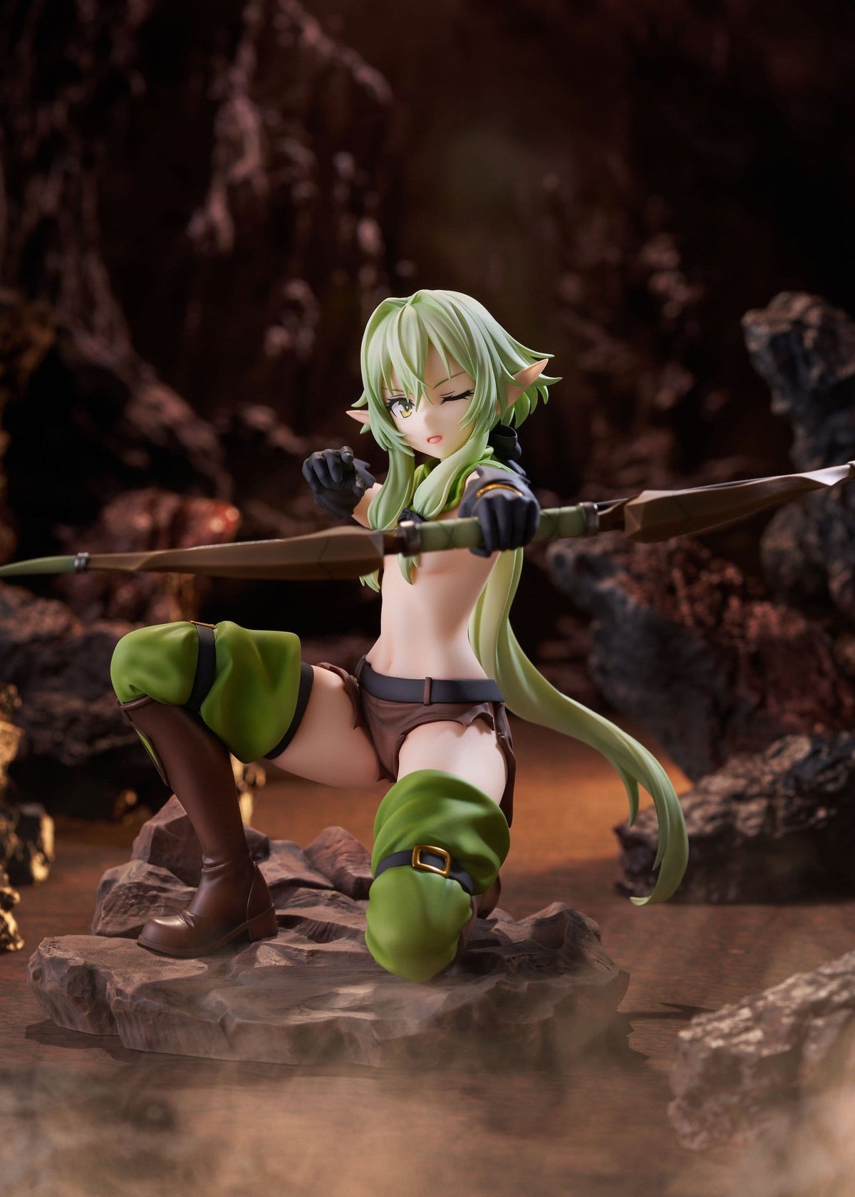 Goblin Slayer II - High Elf Archer - battle with goblins - AmiAmi Limited Edition Figur 1/7 (Alice Glint)