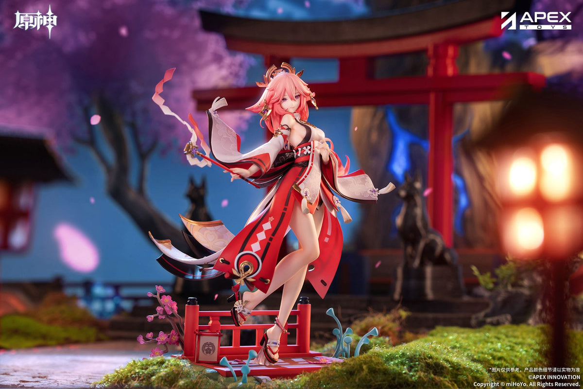 Genshin Impact - Yae Miko - Astute Amusement Figur 1/7 (APEX Innovation)