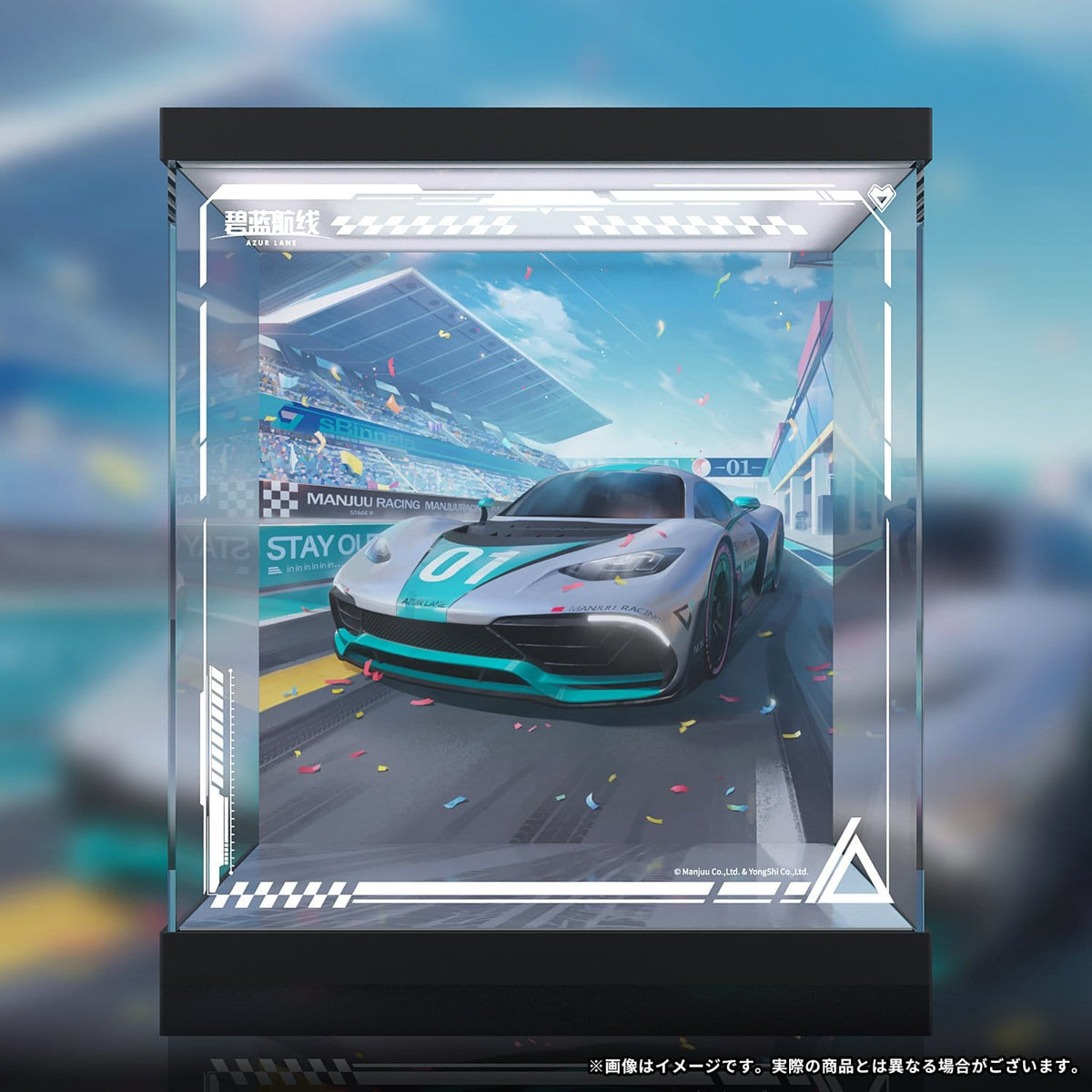 Azur Lane - Shinano - Moonlit Chrome - Acrylic Special Edition w/Display figure 1/7 (APEX Innovation)