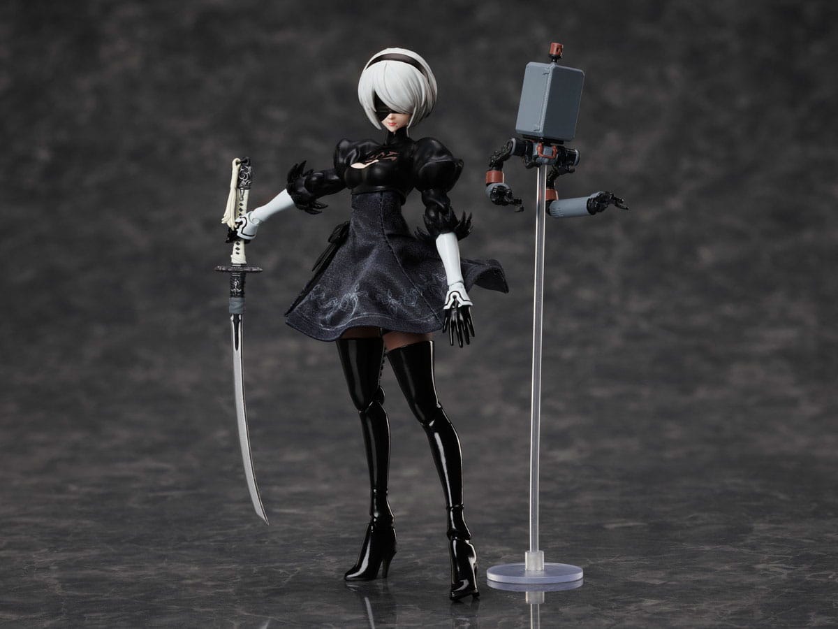 NieR: Automata Ver1.1a - 2B (YoRHa No. 2 Type B) - BUZZmod Actionfigure 1/12 (Aniplex)