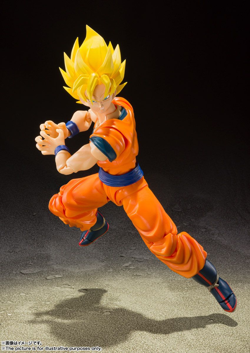 Dragon Ball Z - Super Saiyan Full Power Son Goku - S.H. Figuarts Figur (Bandai)