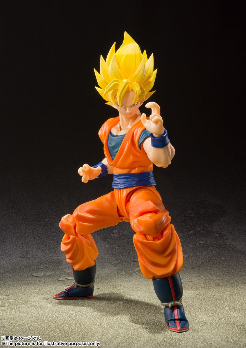 Dragon Ball Z - Super Saiyan Full Power Son Goku - S.H. Figuarts Figur (Bandai)