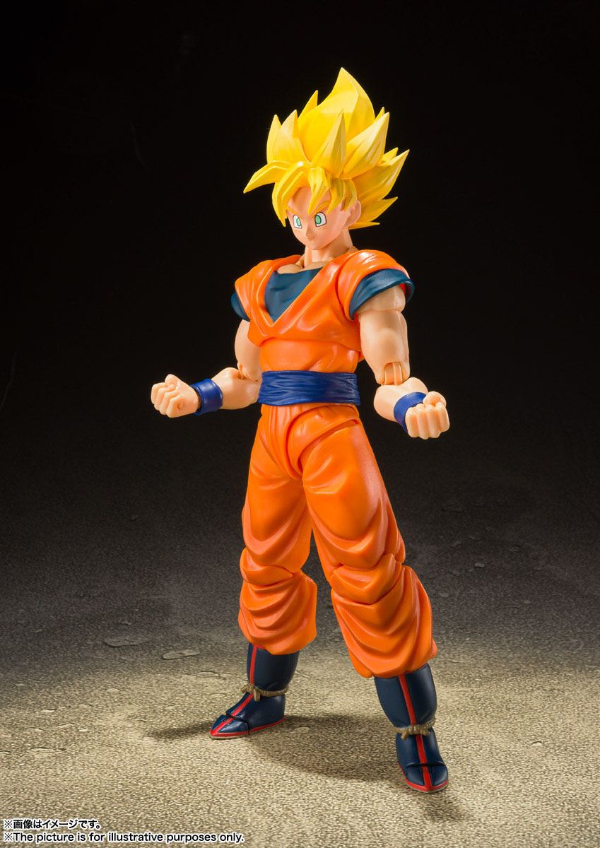 Dragon Ball Z - Super Saiyan Full Power Son Goku - S.H. Figuarts Figur (Bandai)