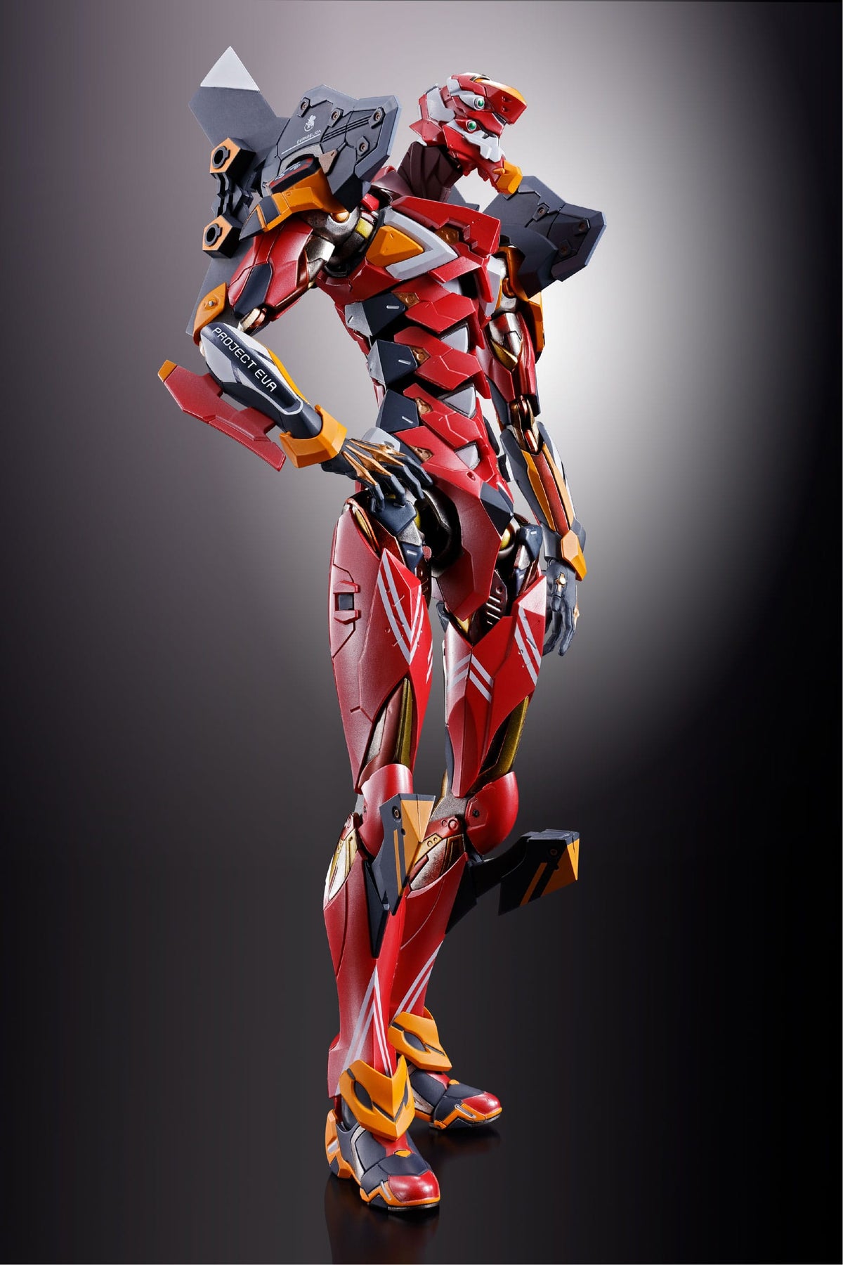 Neon Genesis Evangelion - EVA-02 / Evangelion Unit-02 - 30th with the Spear of Gaius - Metal Build Diecast Action-Figur (Bandai)