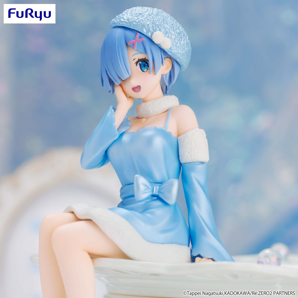 Re:Zero - Rem - Pearl Color Snow Princess Noodle Stopper figure (Furyu)