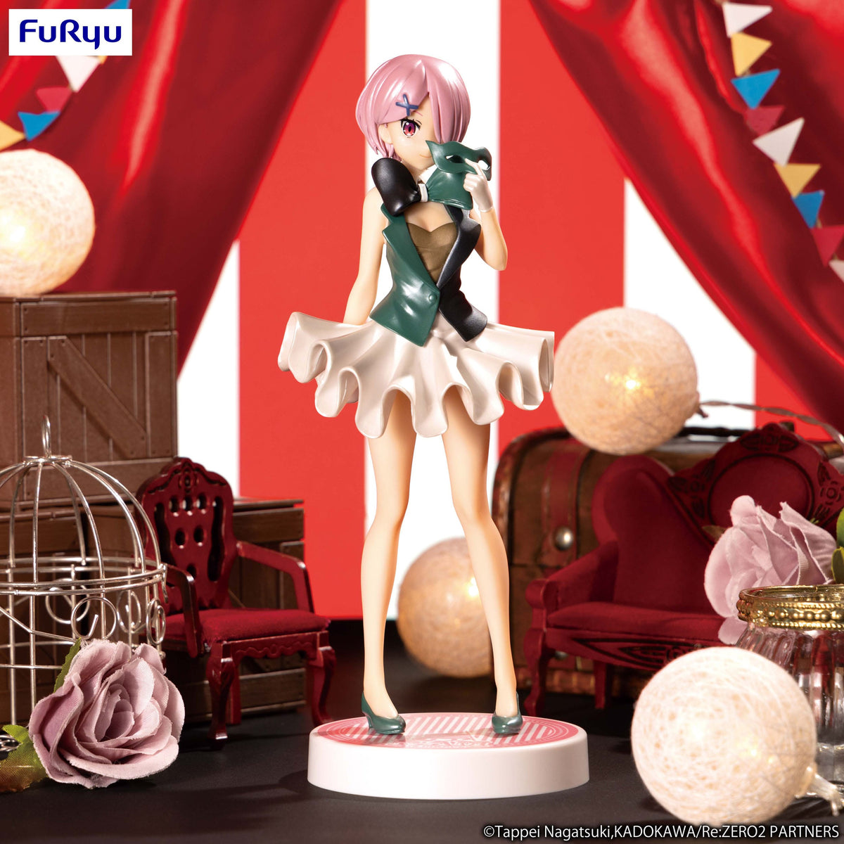 Re:Zero - Ram - in Circus Pearl Color Ver. SSS figure (Furyu)