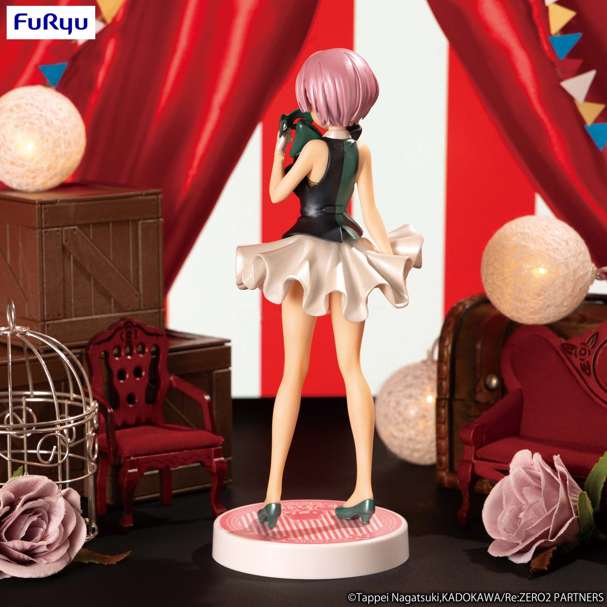 Re:Zero - Ram - in Circus Pearl Color Ver. SSS figure (Furyu)