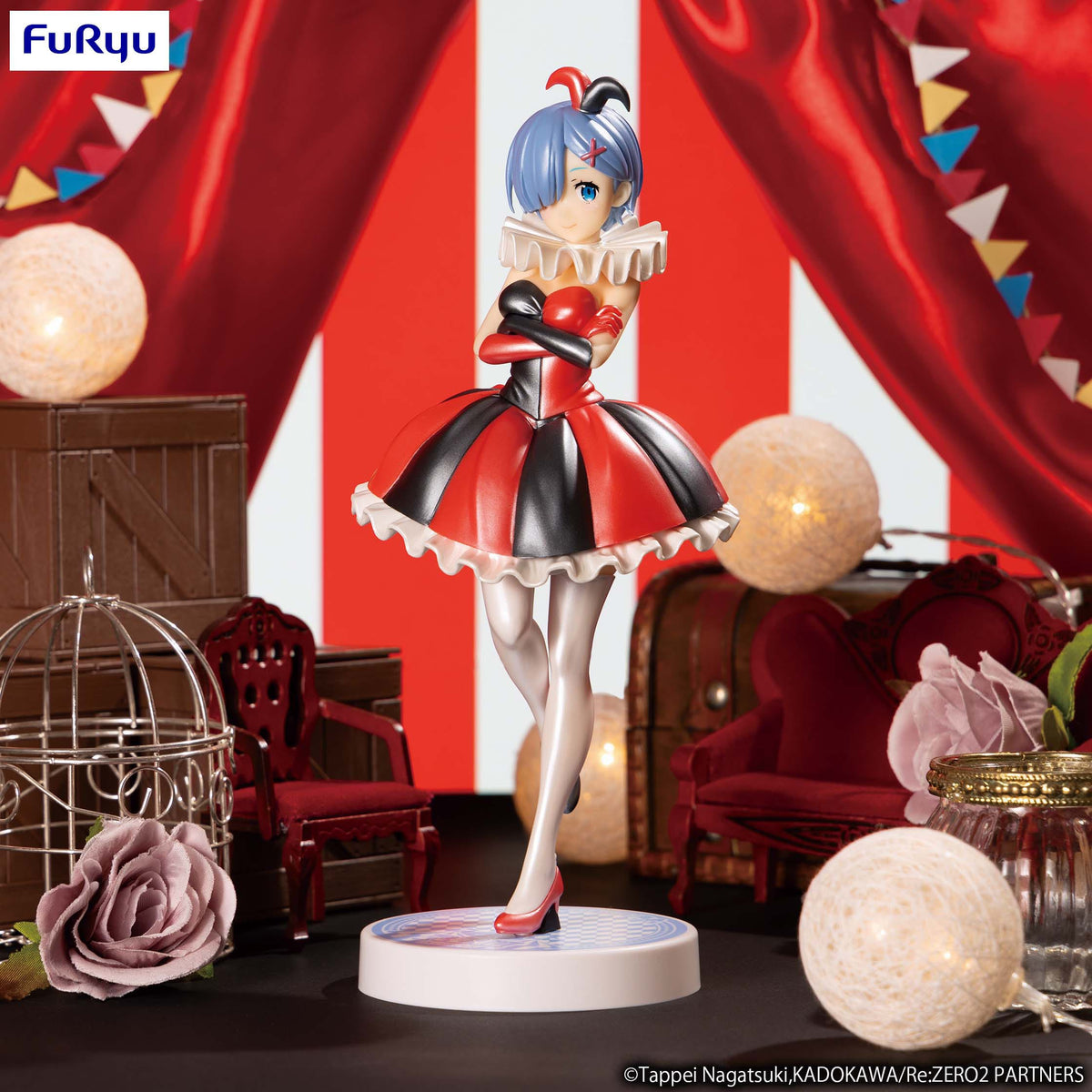 Re:Zero - Rem - in Circus Pearl Color Ver. SSS figure (Furyu)