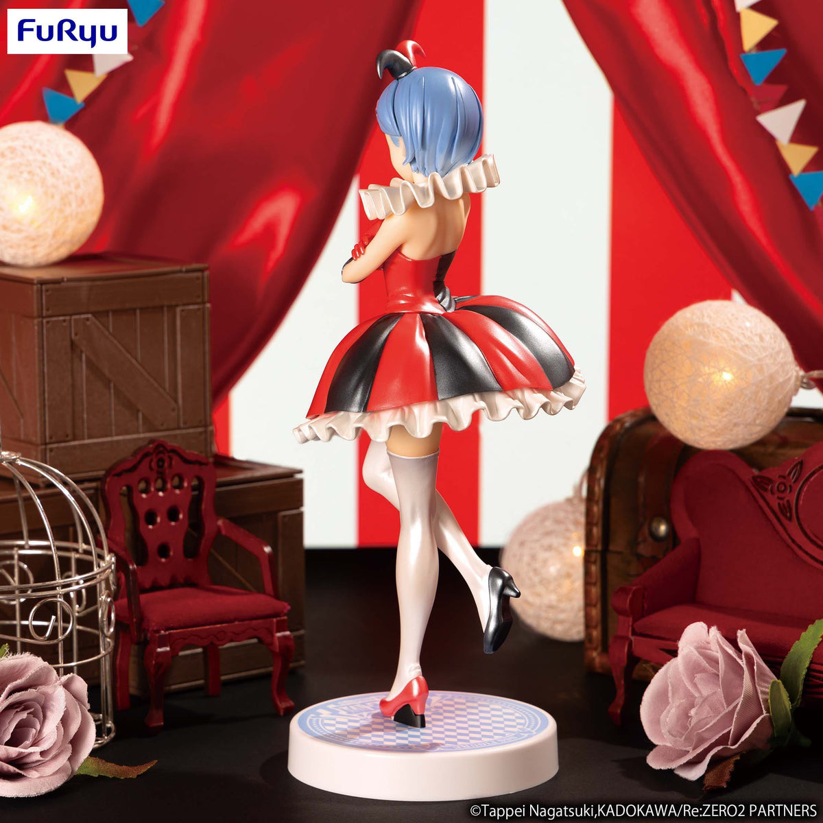 Re:Zero - Rem - in Circus Pearl Color Ver. SSS figure (Furyu)