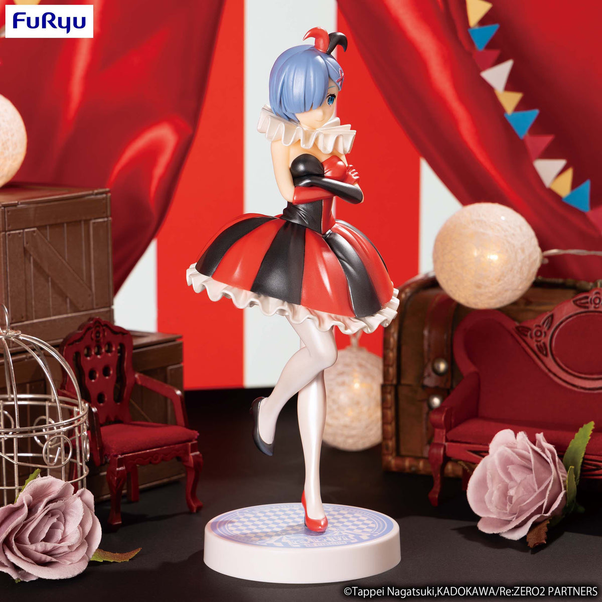 Re:Zero - Rem - in Circus Pearl Color Ver. SSS figure (Furyu)