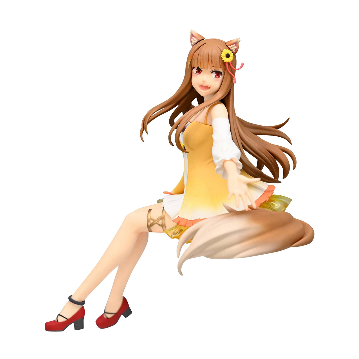 Spice and Wolf - Holo - Sunflower Dress Ver. Noodle Stopper Figur (Furyu)