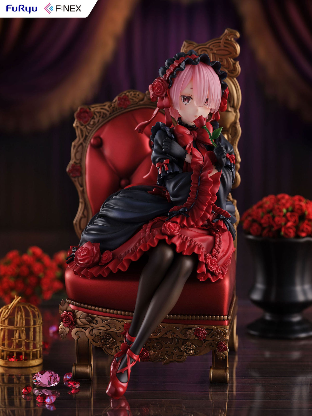 Re:Zero - Ram - Gothic F:Nex figure 1/7 (Furyu)