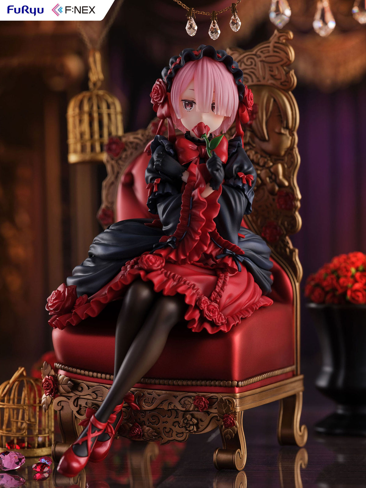 Re:Zero - Ram - Gothic F:Nex figure 1/7 (Furyu)