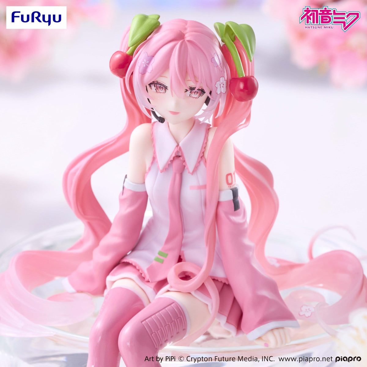 Hatsune Miku - Sakura Miku 2026 Smile - Noodle Stopper Figur (Furyu)