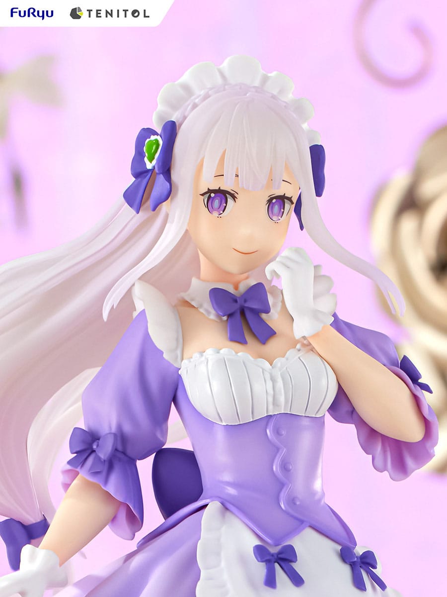 Re:Zero - Emilia - Yumekawa Maid Tenitol figure (Furyu)