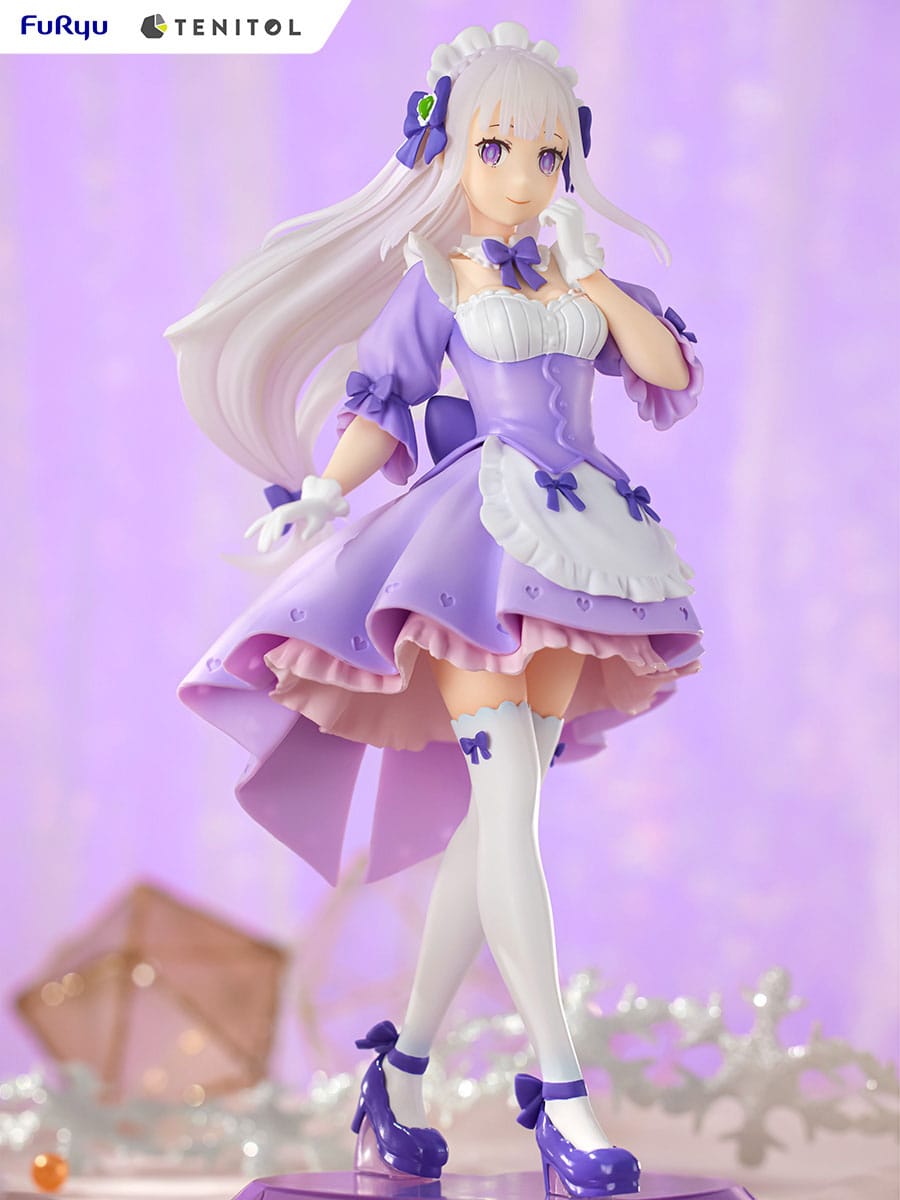 Re:Zero - Emilia - Yumekawa Maid Tenitol figure (Furyu)