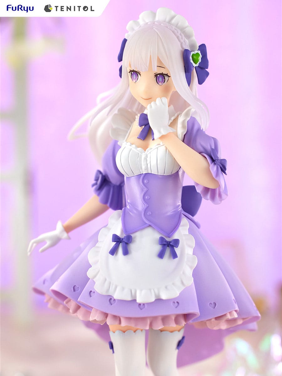 Re:Zero - Emilia - Yumekawa Maid Tenitol figure (Furyu)