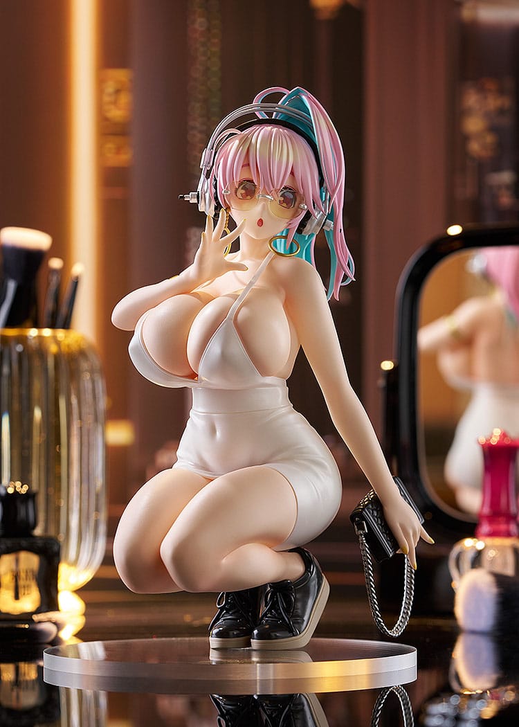 Super Sonico - Super Sonico - 15th Mini Dress Pop Up Parade Figur Größe L (Good Smile Company)