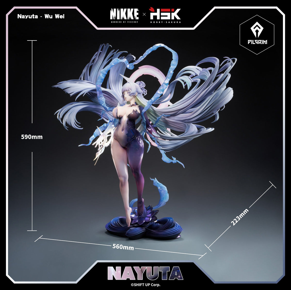 Goddess of Victory: Nikke - Nayuta - Wu Wei Deluxe Edition figure 1/4 (Hanabee)