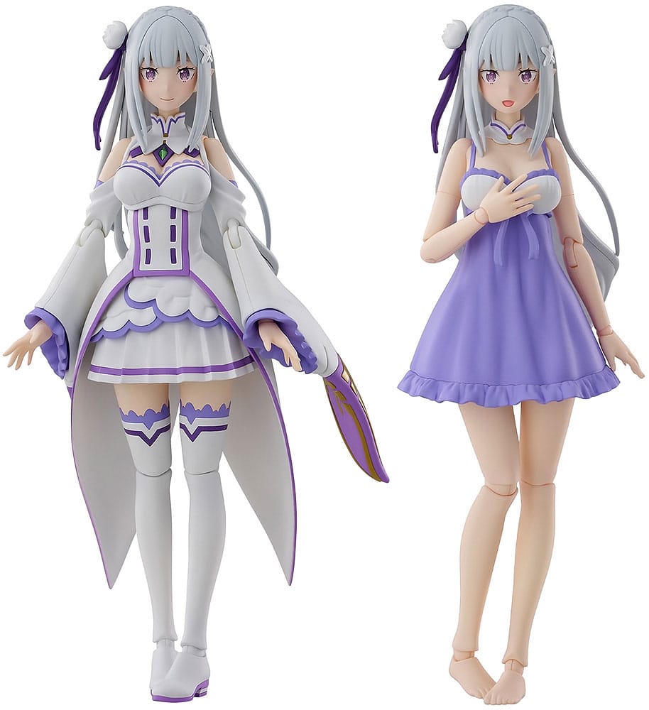 Re:Zero - Emilia - Plastic Model Kit DX Ver. (Kadokawa)