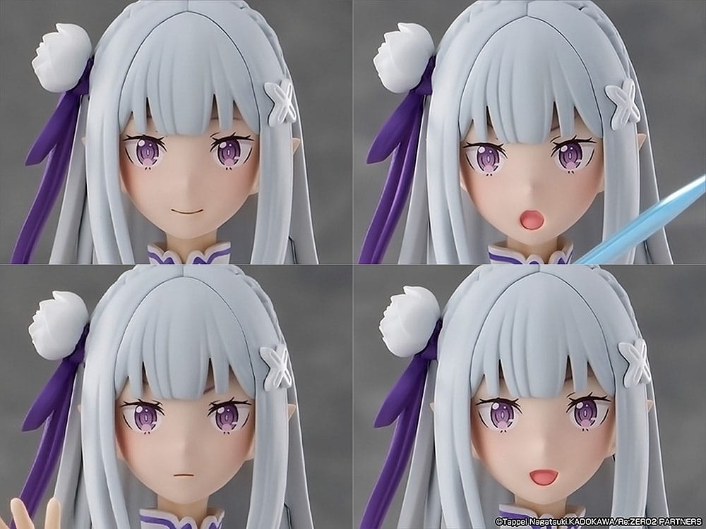 Re:Zero - Emilia - Plastic Model Kit DX Ver. (Kadokawa)