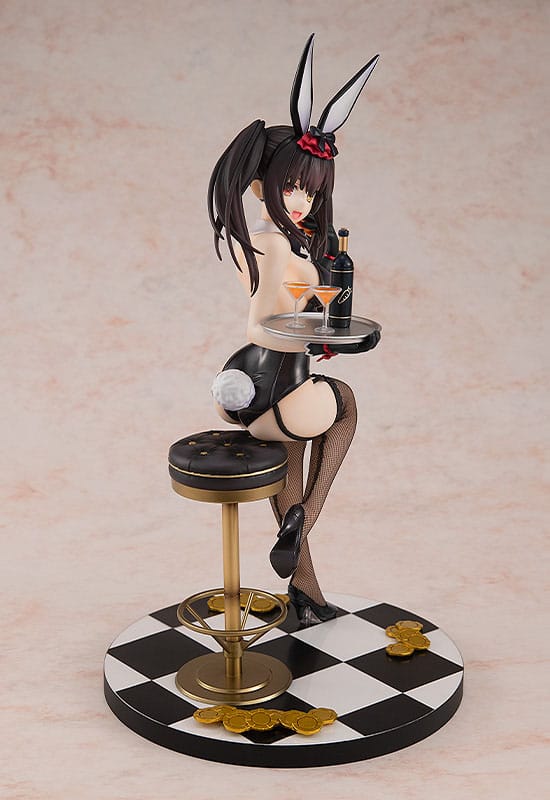 Date A Live Statue - Kurumi Tokisaki - Black Bunny figure 1/7 (Kadokawa)