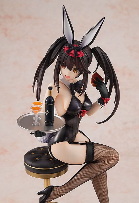 Date A Live Statue - Kurumi Tokisaki - Black Bunny figure 1/7 (Kadokawa)