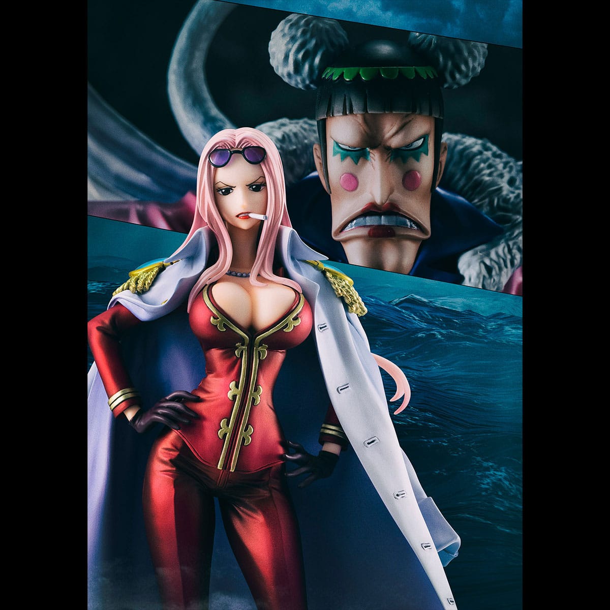 One Piece - Black Cage Hina - P.O.P. Portrait of Pirates Limited Edition figure (Mega House)