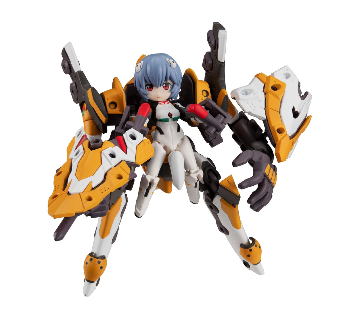 Evangelion - Ayanami Rei & Evangelion No. 0 (Kai) - Desktop Army figure (Mega House)