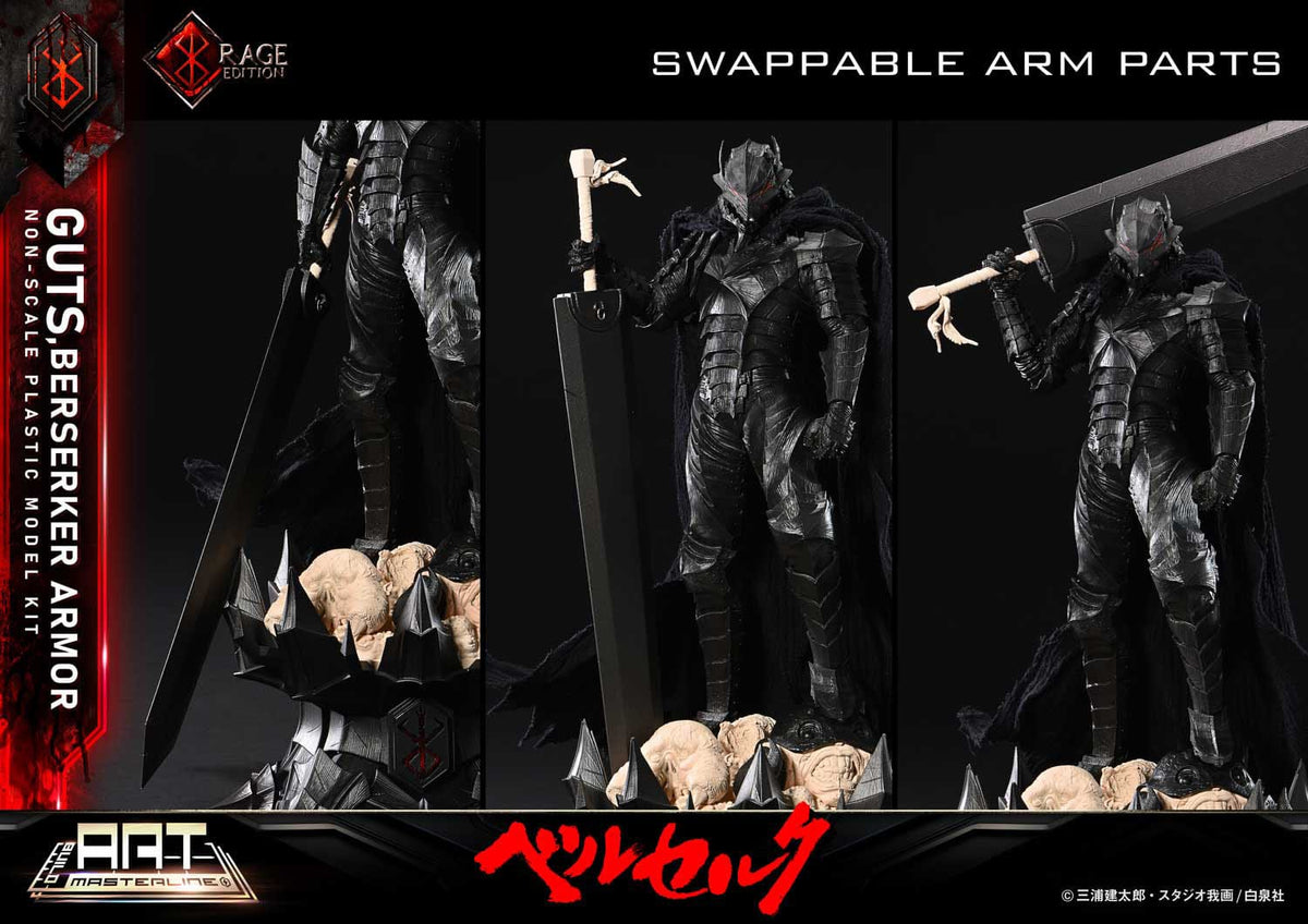 Berserk - Guts - Berserker Armor Rage - Build Art Masterline Plastic Model Kit (Prime 1 Studio)