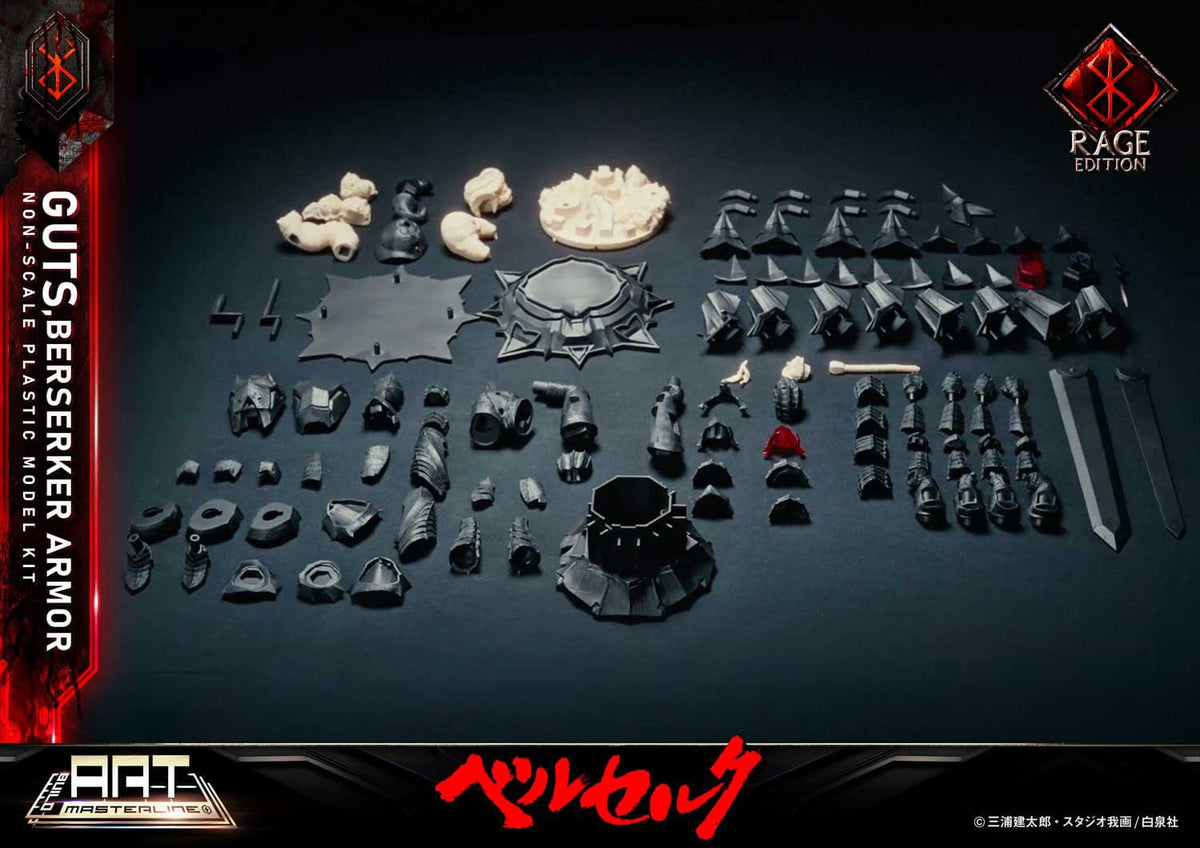 Berserk - Guts - Berserker Armor Rage - Build Art Masterline Plastic Model Kit (Prime 1 Studio)