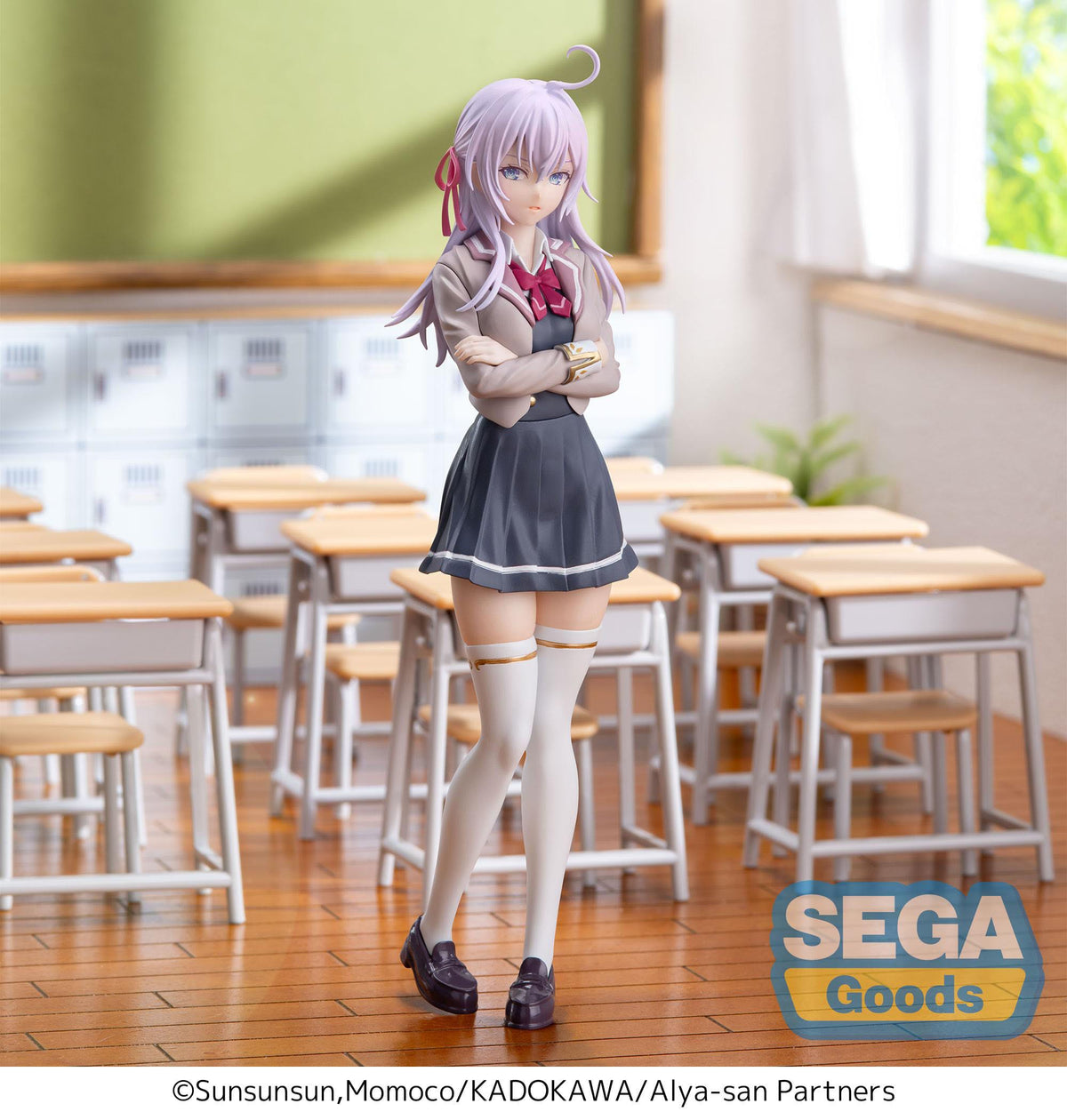 Alya Sometimes Hides Her Feelings in Russian - Alya - Uniform Luminasta Figur (SEGA)