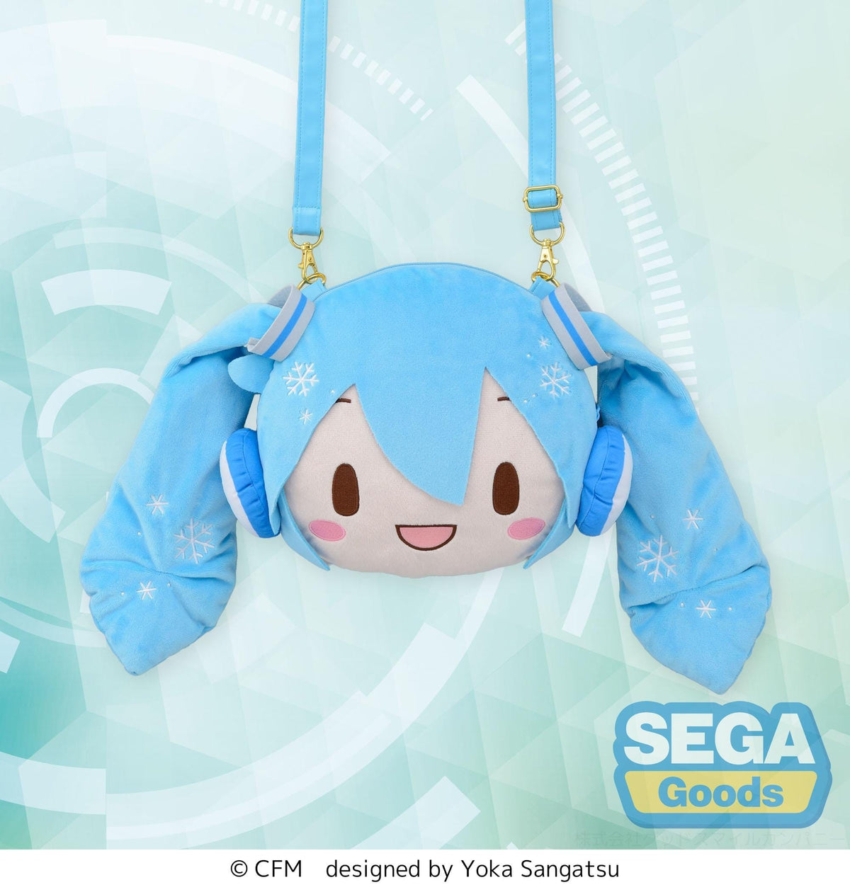 Hatsune Miku - Snow Miku - Fuwa Petit Shoulder Bag (SEGA)