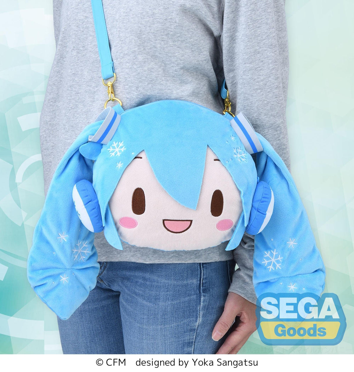 Hatsune Miku - Snow Miku - Fuwa Petit Shoulder Bag (SEGA)