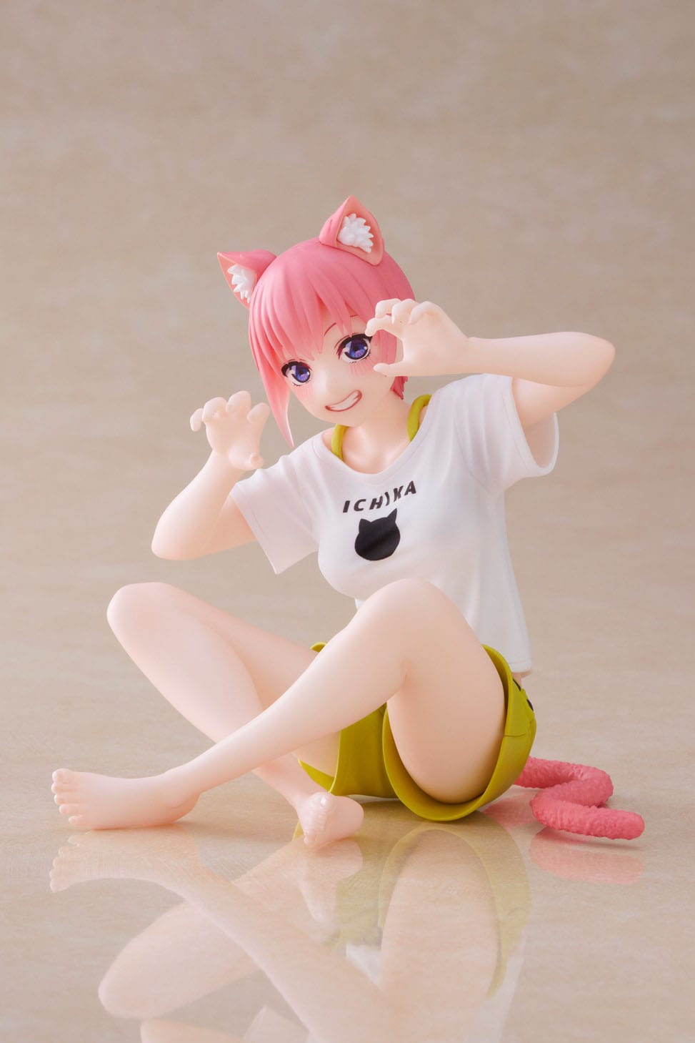 The Quintessential Quintuplets 2 - Ichika Nakano - Newley Written Cat Roomwear Desktop Cute Figur (Taito)