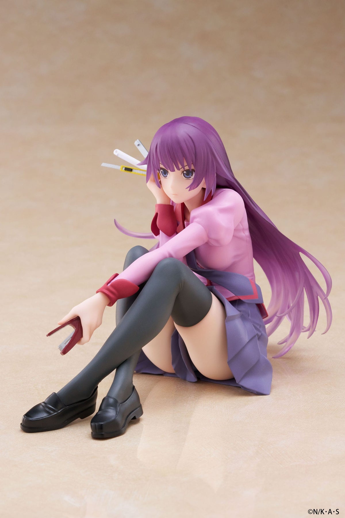 Monogatari - Hitagi Senjougahara - Desktop Cute Figur (Taito)
