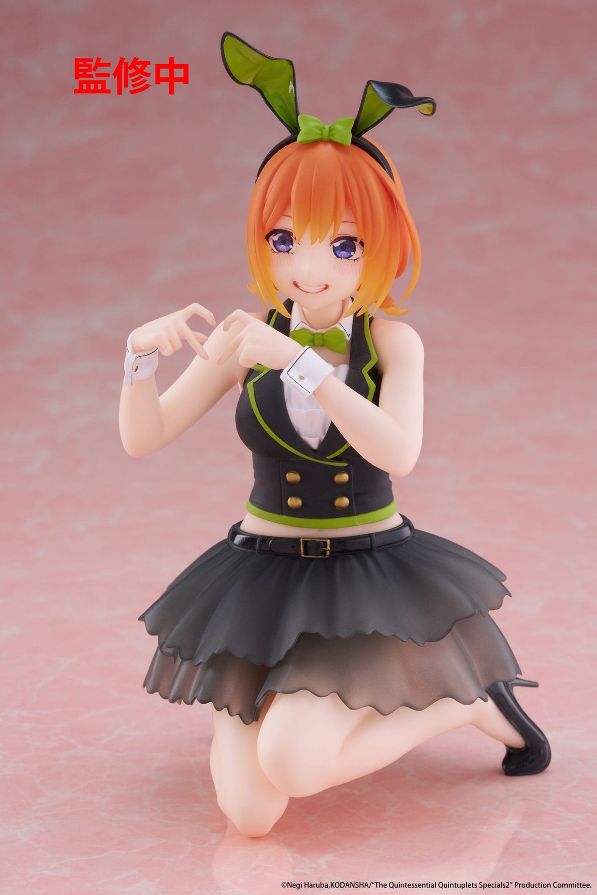 The Quintessential Quintuplets 3 - Yotsuba Nakano - Bunny Desktop Cute Figur (Taito)