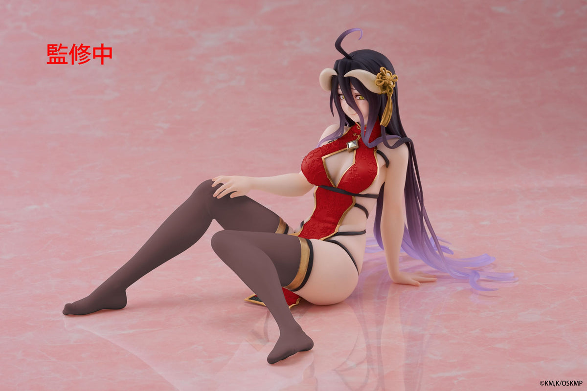 Overlord - Albedo - Chinese Dress Desktop Cute Renewal Figur (Taito)
