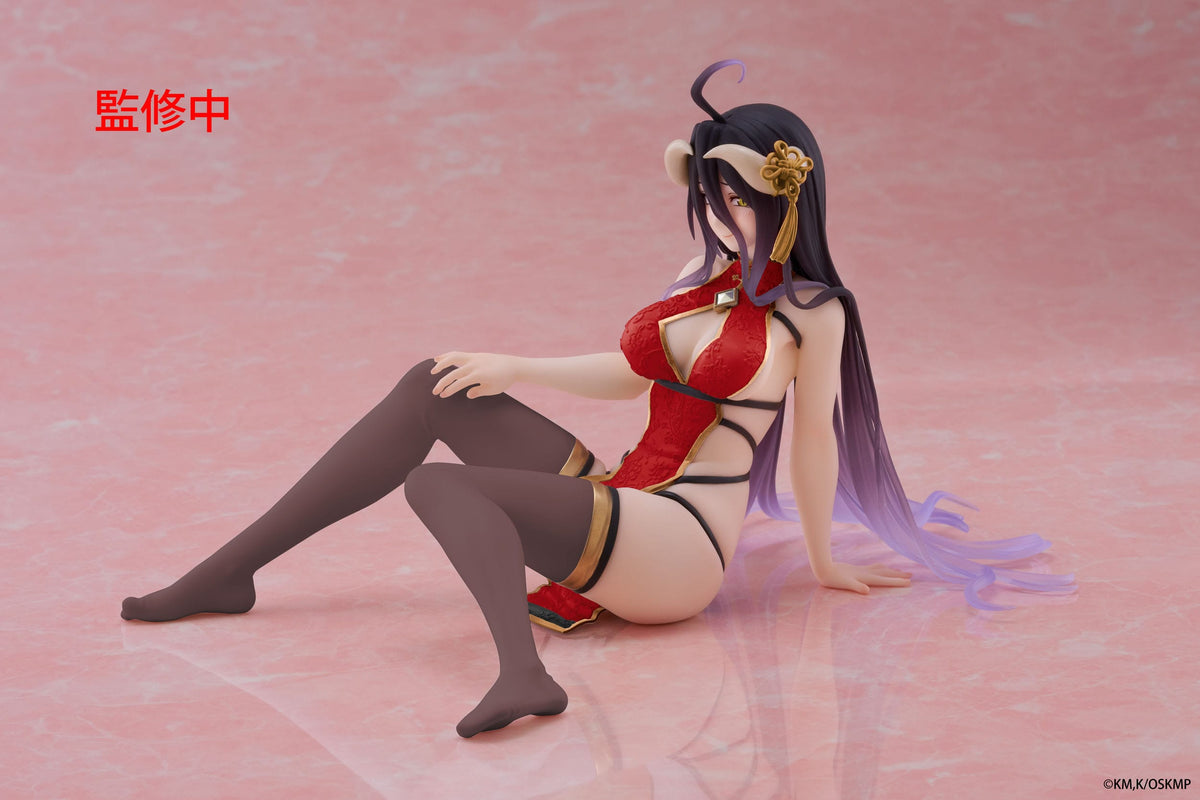 Overlord - Albedo - Chinese Dress Desktop Cute Renewal Figur (Taito)
