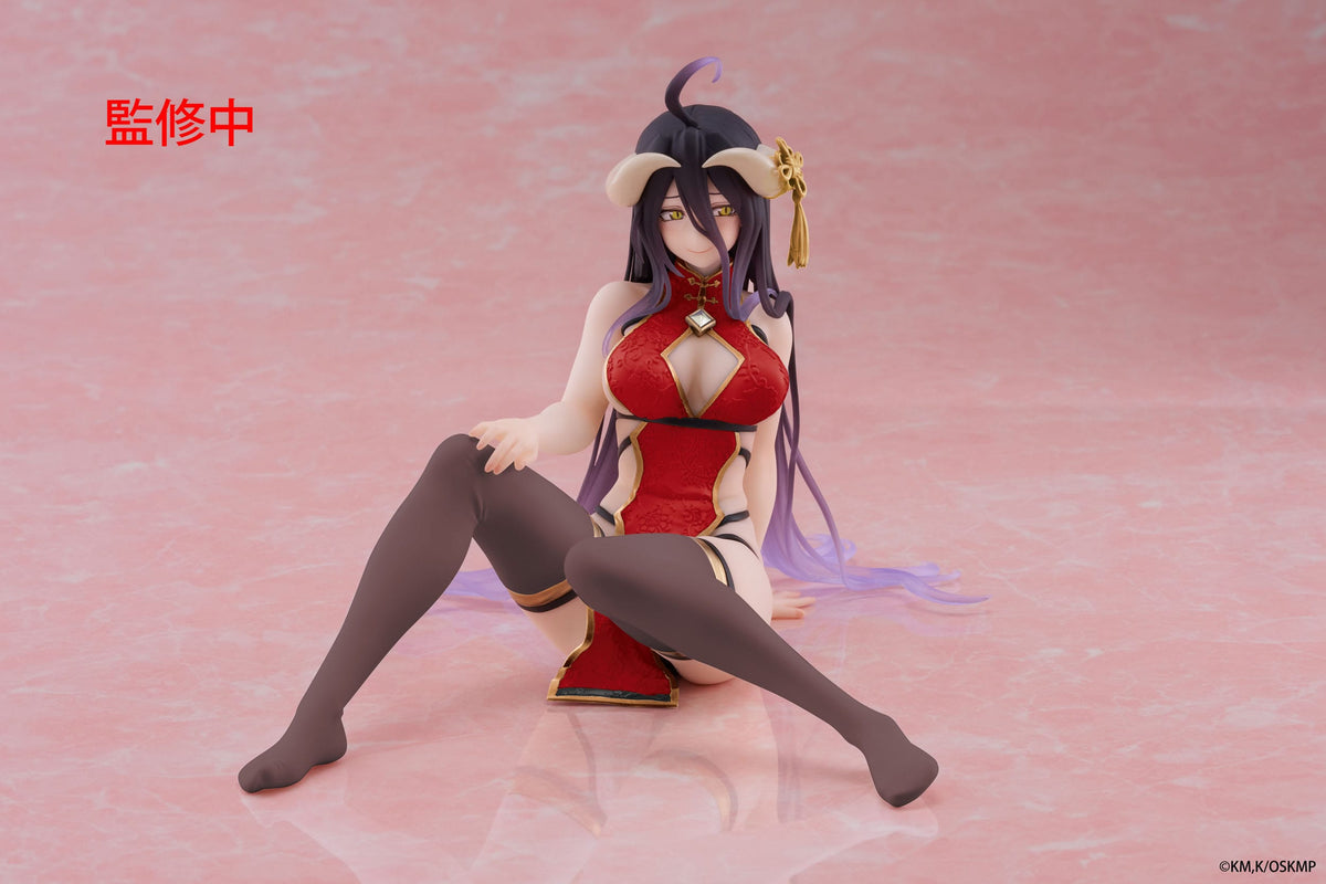 Overlord - Albedo - Chinese Dress Desktop Cute Renewal Figur (Taito)