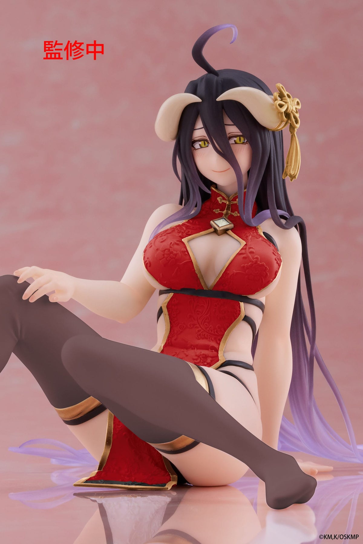 Overlord - Albedo - Chinese Dress Desktop Cute Renewal Figur (Taito)