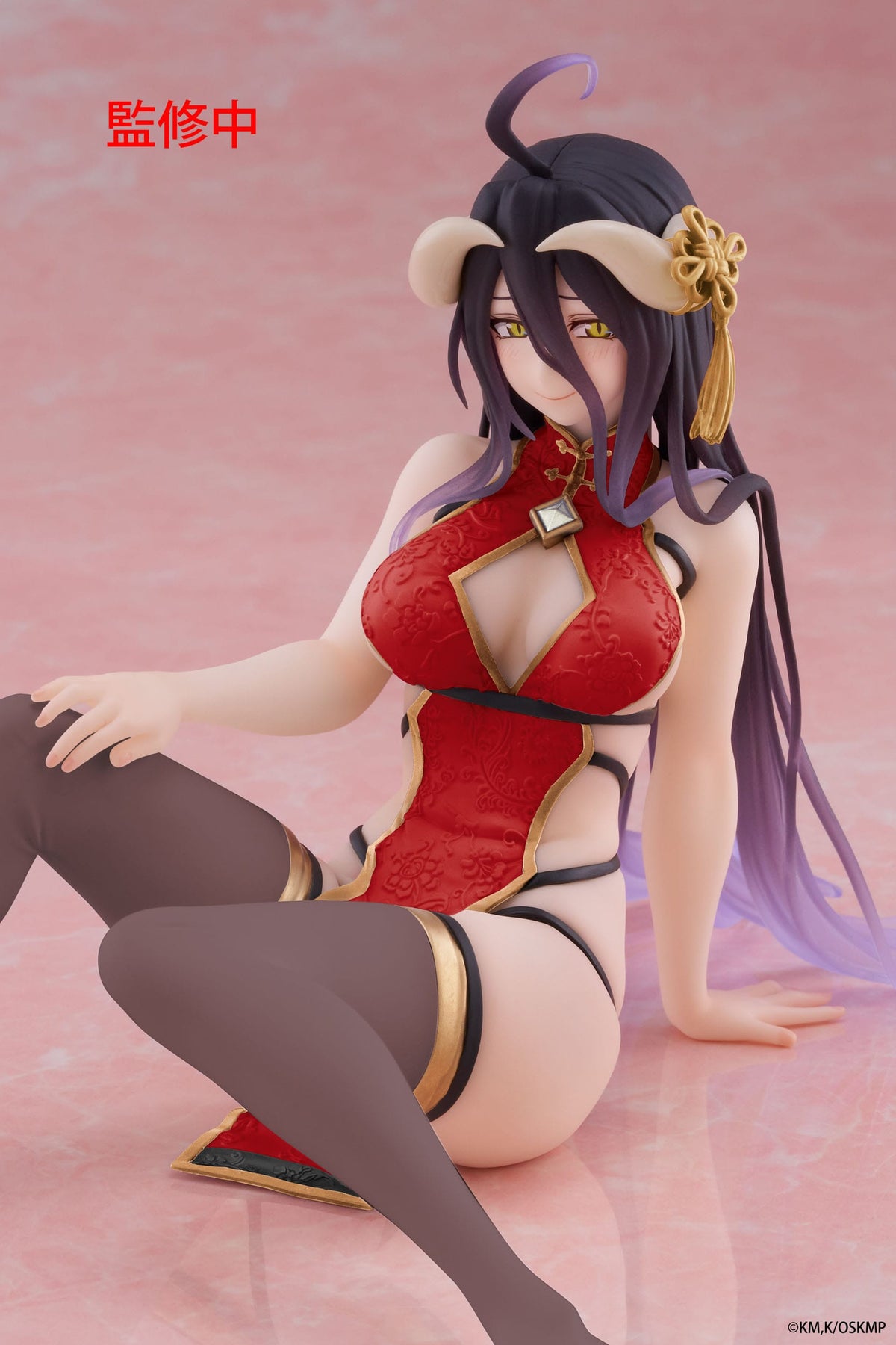 Overlord - Albedo - Chinese Dress Desktop Cute Renewal Figur (Taito)
