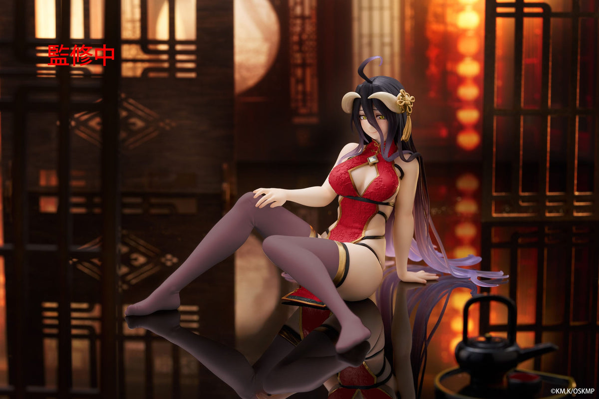 Overlord - Albedo - Chinese Dress Desktop Cute Renewal Figur (Taito)