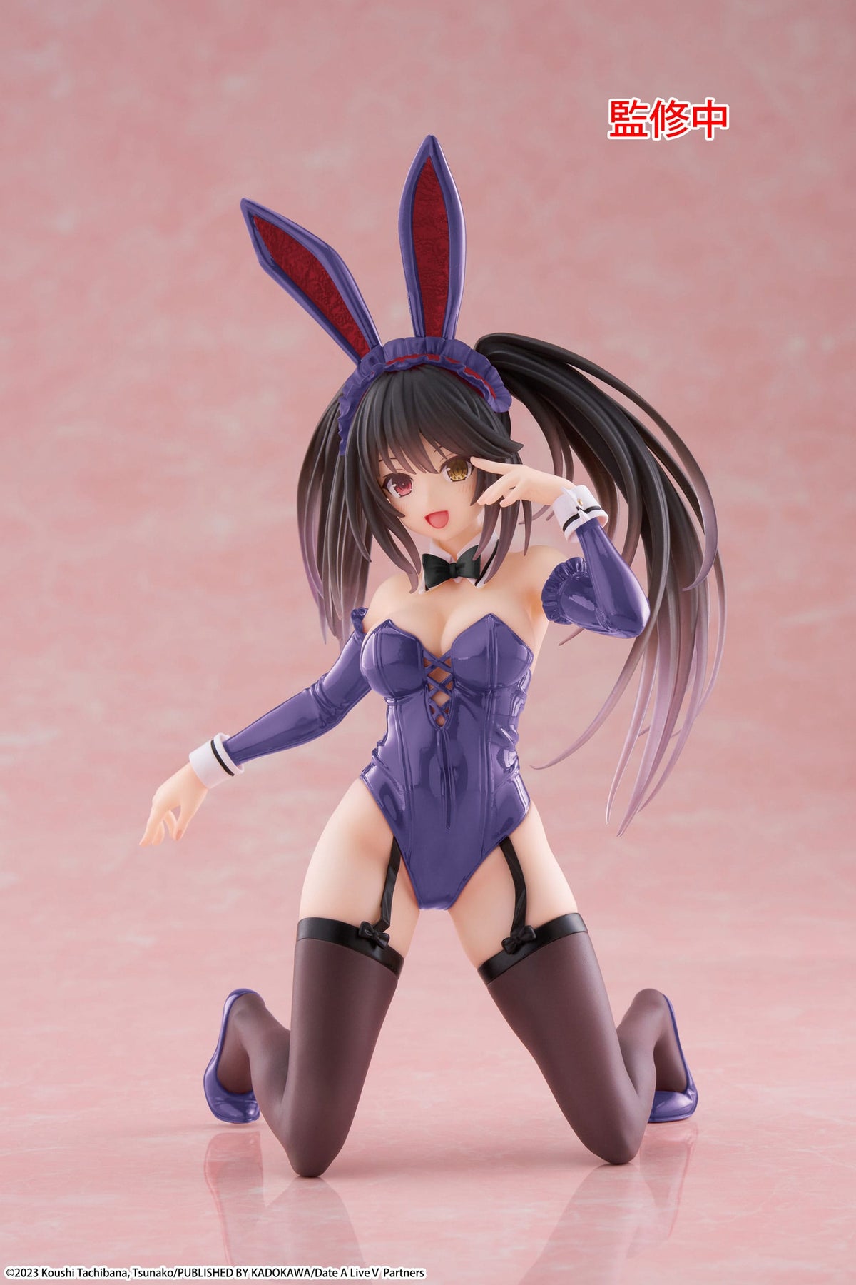 Date A Live V - Kurumi Tokisaki - Bunny Desktop Cute Renewal Figur (Taito)